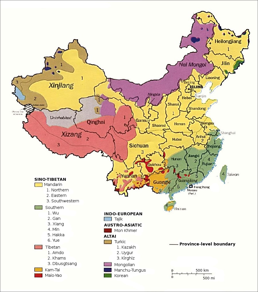 中国政区图