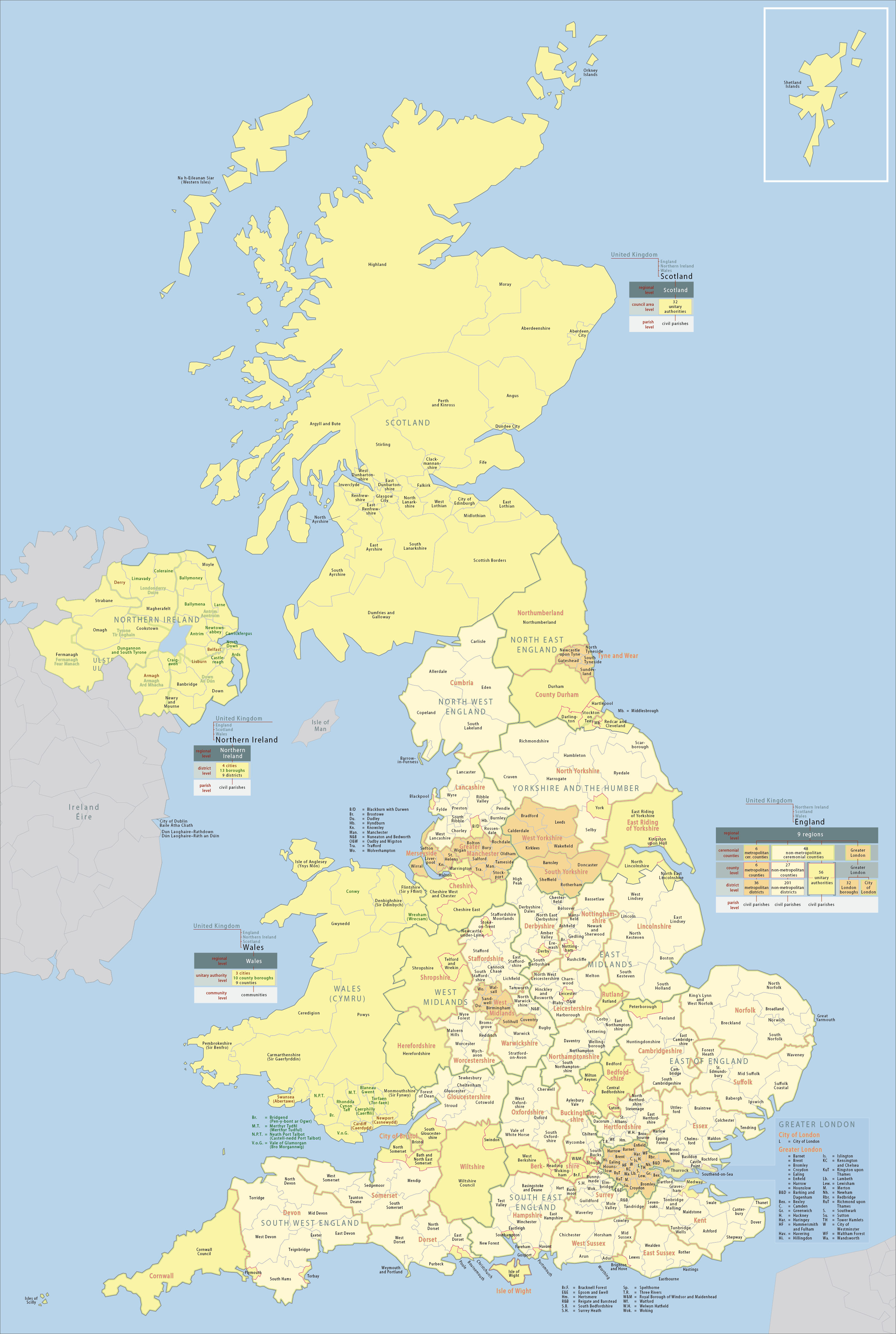 英格兰地图_英国地图库_地图窝